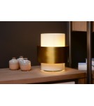 Modern table lamps - Lucide FIRMIN Desk E27 1x40W Gold Matte/Brass/Opal 45597/20/02 - product 3