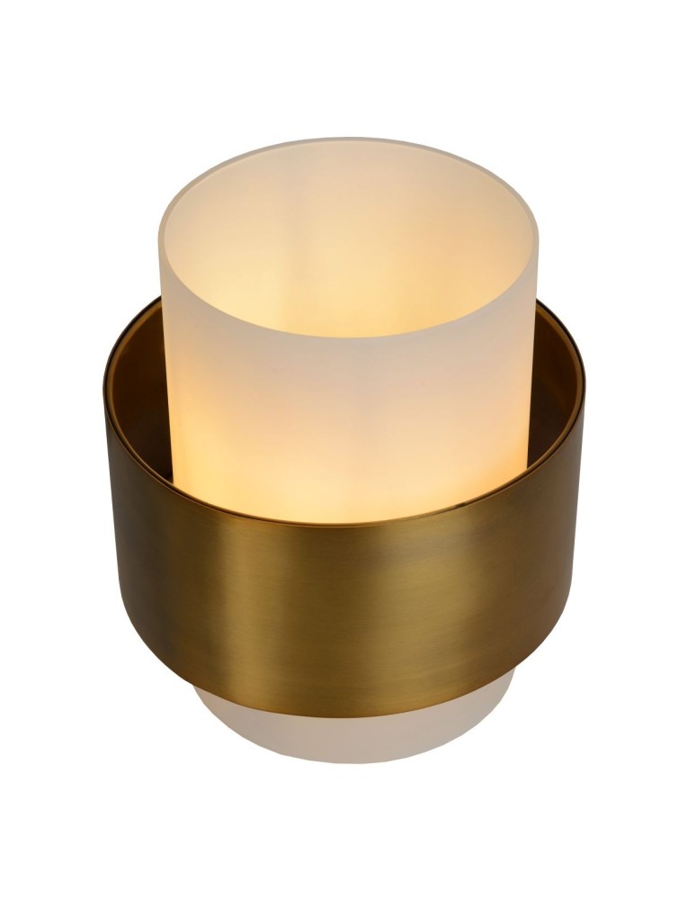 Modern table lamps - Lucide FIRMIN Desk E27 1x40W Gold Matte/Brass/Opal 45597/20/02 - product kolory-swiatla.pl 5