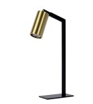 Reading table lamps - Lucide SYBIL Desk GU10 1x35W Black/Matte Gold/Brass 45599/01/30 - product 2