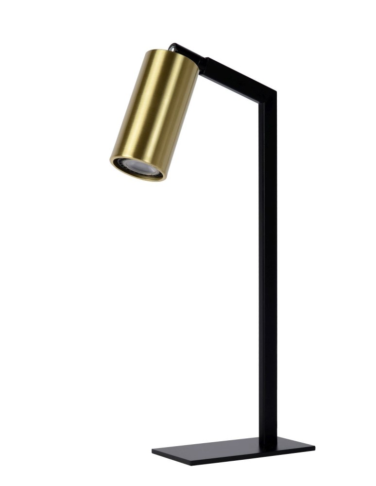 Reading table lamps - Lucide SYBIL Desk GU10 1x35W Black/Matte Gold/Brass 45599/01/30 - product kolory-swiatla.pl 2