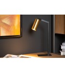 Reading table lamps - Lucide SYBIL Desk GU10 1x35W Black/Matte Gold/Brass 45599/01/30 - product 3