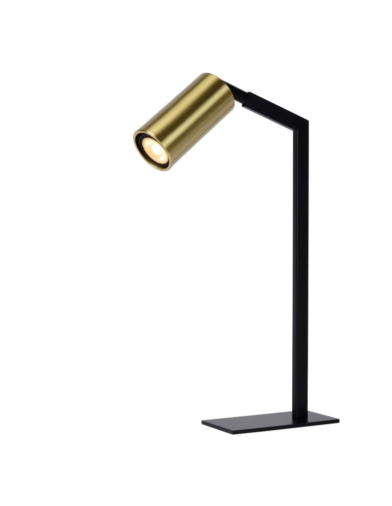 Reading table lamps - Lucide SYBIL Desk GU10 1x35W Black/Matte Gold/Brass 45599/01/30 - product kolory-swiatla.pl 6