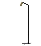 Floor lamps for reading - Lucide SYBIL Floor GU10 1x35W Black/Matte Gold/Brass 45799/01/30 - product 1