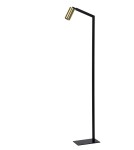 Floor lamps for reading - Lucide SYBIL Floor GU10 1x35W Black/Matte Gold/Brass 45799/01/30 - product 2