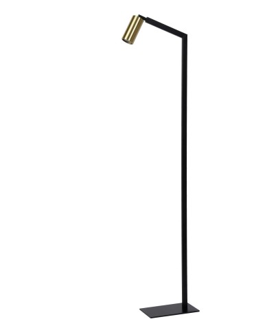 Lucide SYBIL Podłogowa GU10 1x35W Czarny/Złoty Matowy/Mosiądz 45799/01/30 - produkt 2