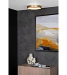 Modern ceiling lamps - Lucide VIDAL LED Ceiling 1x21W 2700K Gold Matte/Brass/Opal 46103/20/02 - product 3