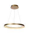 Lucide VIDAL LED Pendant 1x50W 2700K Gold Matte/Brass/Opal 46403/48/02