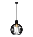 Pendant lamps - Lucide MIKAELA Pendant E27 1x60W Black 73400/32/30 - product 1