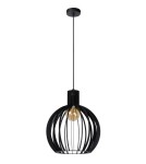 Pendant lamps - Lucide MIKAELA Pendant E27 1x60W Black 73400/32/30 - product 2