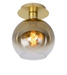 Scandinavian style ceiling lamps - Lucide MARIUS Ceiling E27 1x60W Matte Gold/Silver 74114/01/02 - product 1