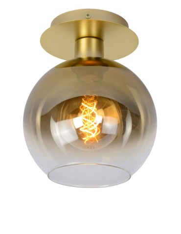 Lucide MARIUS Ceiling E27 1x60W Matte Gold/Silver 74114/01/02