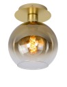 Lucide MARIUS Ceiling E27 1x60W Matte Gold/Silver 74114/01/02