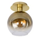 Scandinavian style ceiling lamps - Lucide MARIUS Ceiling E27 1x60W Matte Gold/Silver 74114/01/02 - product 2