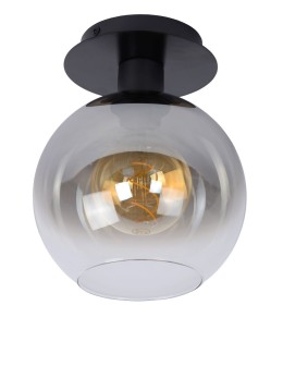 Lucide MARIUS Ceiling E27 1x60W Black/Grey 74114/01/30 - product 2