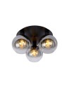 Lucide MARIUS Sufitowa E27 3x60W Czarny/Szary 74114/03/30
