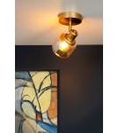 Adjustable wall lamps - Lucide BJORN Wall Spotlight E14 1x40W Gold Matte/Brass 77979/01/02 - product 4