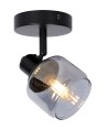 Lucide BJORN Wall-mounted Spotlight E14 1x40W Black/Grey 77979/01/30