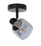 Adjustable wall lamps - Lucide BJORN Wall-mounted Spotlight E14 1x40W Black/Grey 77979/01/30 - product 2