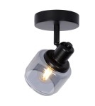 Adjustable wall lamps - Lucide BJORN Wall-mounted Spotlight E14 1x40W Black/Grey 77979/01/30 - product 5