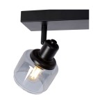 Adjustable ceiling lamps - spots - Lucide BJORN Spotlight Ceiling E14 2x40W Black/Grey 77979/02/30 - product 6
