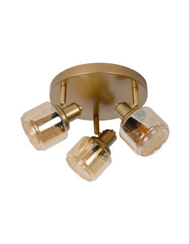 Lucide BJORN Spotlight Ceiling E14 3x40W Gold Matte/Brass 77979/13/02 - product 2