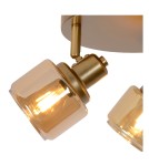 Adjustable ceiling lamps - spots - Lucide BJORN Spotlight Ceiling E14 3x40W Gold Matte/Brass 77979/13/02 - product 5
