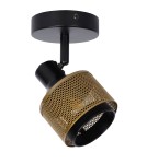Wall lamps - Lucide RAFA Wall Reflector E14 1x40W Black/Matte Gold/Brass 77980/01/30 - product 2