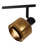 Adjustable ceiling lamps - spots - Lucide RAFA Spotlight Ceiling E14 4x40W Black/Matte Gold/Brass 77980/04/30 - product 5