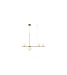 Pendant lamps - AZzardo SANTANDER 4xG9 Gold Pendant AZ4419 - product 1