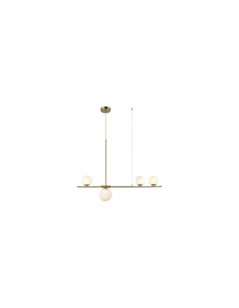 Pendant lamps - AZzardo SANTANDER 4xG9 Gold Pendant AZ4419 - product kolory-swiatla.pl 1