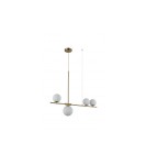 Pendant lamps - AZzardo SANTANDER 4xG9 Gold Pendant AZ4419 - product 2