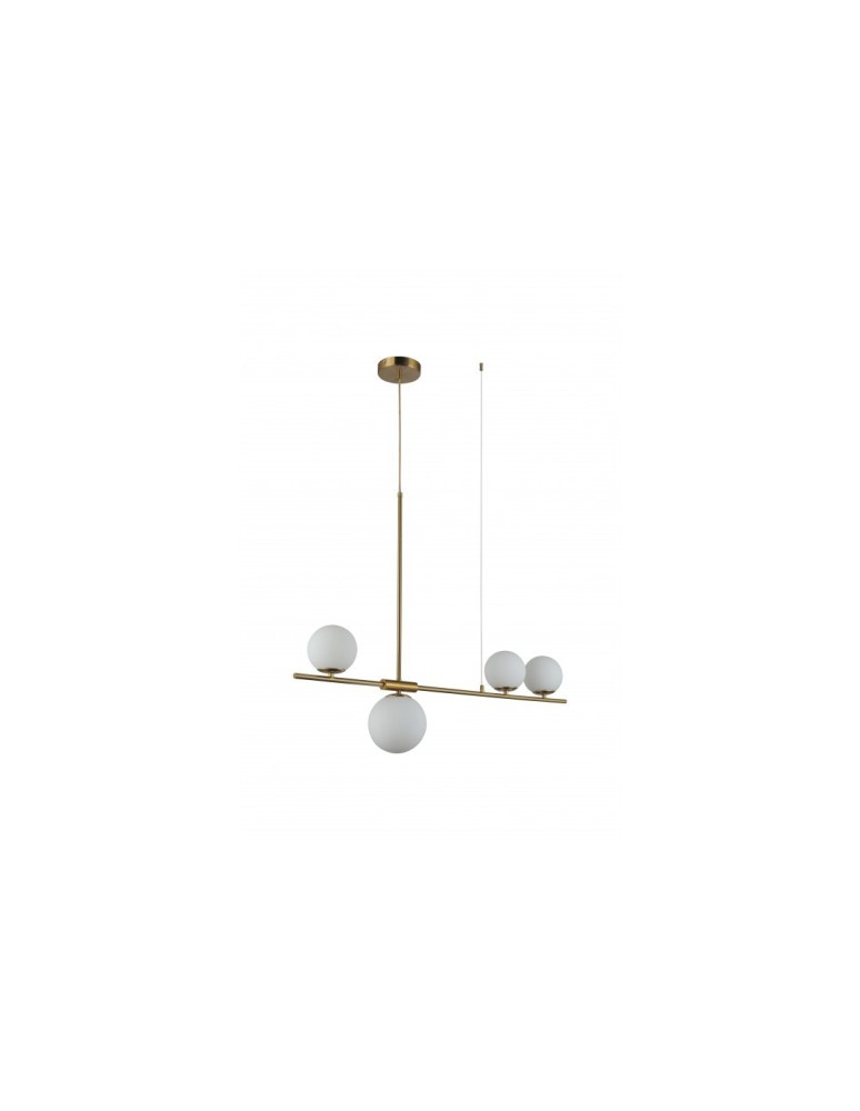 Pendant lamps - AZzardo SANTANDER 4xG9 Gold Pendant AZ4419 - product kolory-swiatla.pl 2