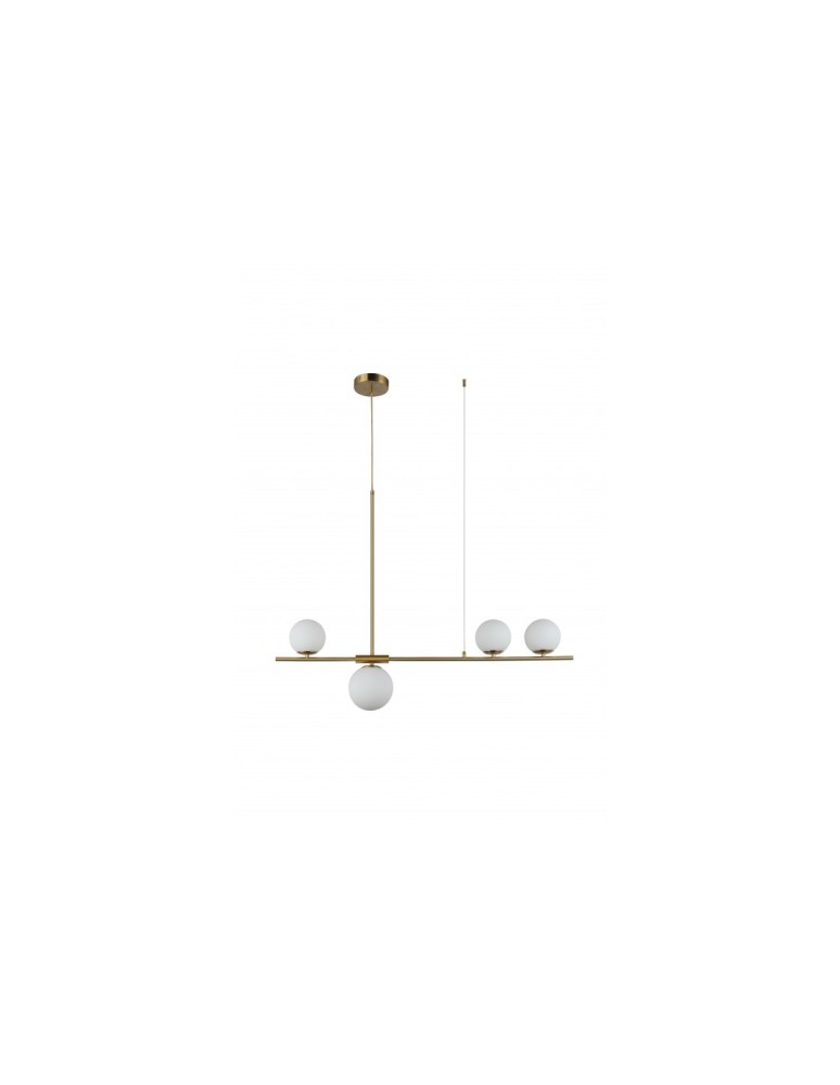 Pendant lamps - AZzardo SANTANDER 4xG9 Gold Pendant AZ4419 - product kolory-swiatla.pl 3