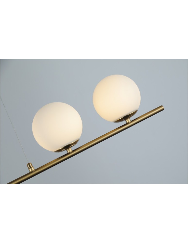 Pendant lamps - AZzardo SANTANDER 4xG9 Gold Pendant AZ4419 - product kolory-swiatla.pl 4