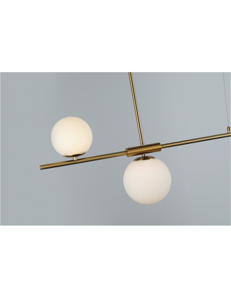 Pendant lamps - AZzardo SANTANDER 4xG9 Gold Pendant AZ4419 - product kolory-swiatla.pl 5