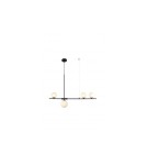 Pendant lamps - AZzardo SANTANDER 4xG9 Black Pendant AZ4418 - product 1
