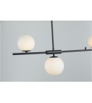 Pendant lamps - AZzardo SANTANDER 4xG9 Black Pendant AZ4418 - product 3