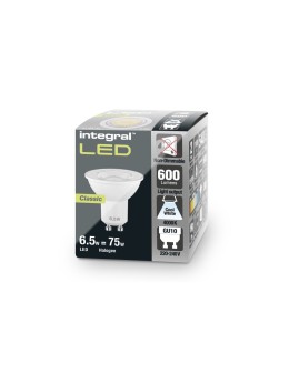 Integral LED GU10 PAR16 6.5W 2700K 595lm ILGU10NC114 - produkt 2