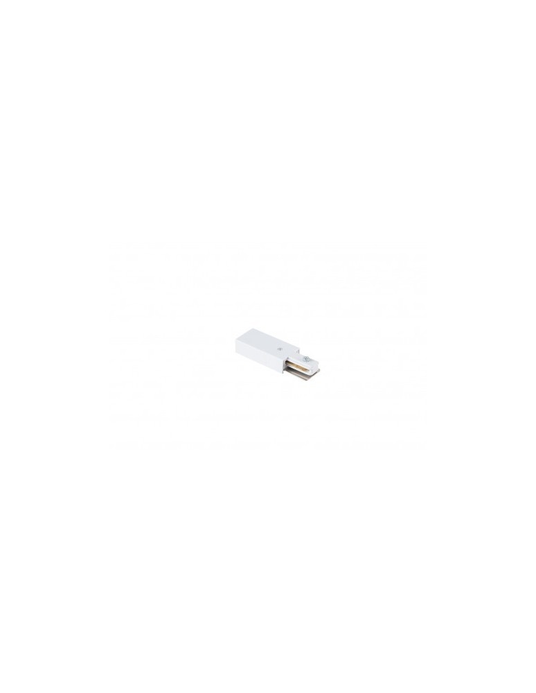 Accessories for 1 phase busbars - Azzardo Power supply end for 1-phase busbar White AZ24742 - product kolory-swiatla.pl 2