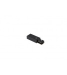 Accessories for 1 phase busbars - Azzardo Power supply end for 1-phase busbar Black AZ24743 - product 1
