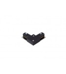 Accessories for 1 phase busbars - Azzardo 90-degree angle connector for 1-phase busbar Black AZ4739 - product 1