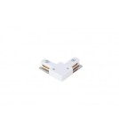 Accessories for 1 phase busbars - Azzardo 90-degree angle connector for 1-phase busbar White AZ4738 - product 1