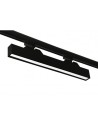 Azzardo LINNEA 57 TRACK 3 LINE CCT 24W 1400lm 3000K/4000K/5000K Black Reflector for busbar 3F AZ4565