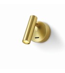 Reading wall lamps - ELKIM Lighting KENT 330 Power LED 3W Warm White 3000K Gold 633001105 - product 1