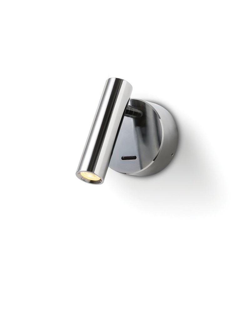 Wall lamps - ELKIM Lighting KENT 330 Power LED 3W Blue Polished Aluminum 633001406 - product kolory-swiatla.pl 1