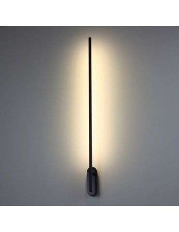 ELKIM Lighting LINE 243 SMD LED 10W biała ciepła 3000K Czarny 624301103