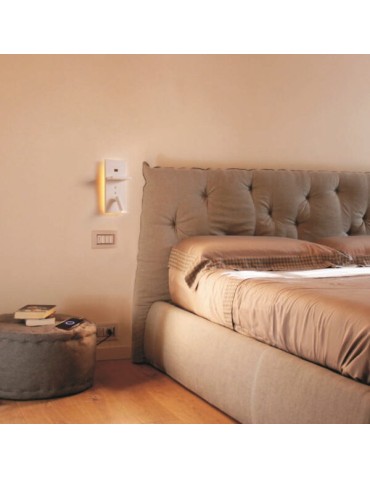 ELKIM Lighting HOTELS 417H Power LED + SMD LED 3W + 4W biała ciepła 3000K Biały 6417H1102 - produkt 2