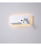 Wall lamps - ELKIM Lighting HOTELS 417P Power LED + SMD LED 3W + 4W warm white 3000K White 6417P1102. - product 1