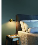 Wall lamps - ELKIM Lighting BUKET 395 SMD LED 2W warm white 3000K Black + gold 639501135 - product 2