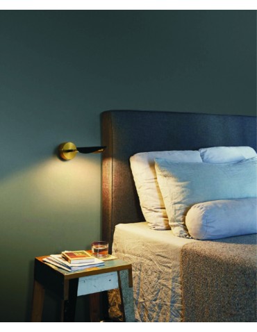 ELKIM Lighting BUKET 395 SMD LED 2W warm white 3000K Black + gold 639501135 - product 2